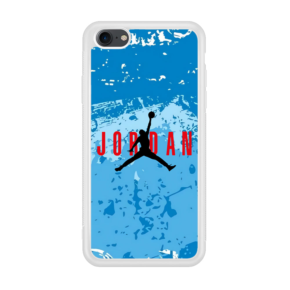 Air Jordan Blue Abstract iPhone 8 Case