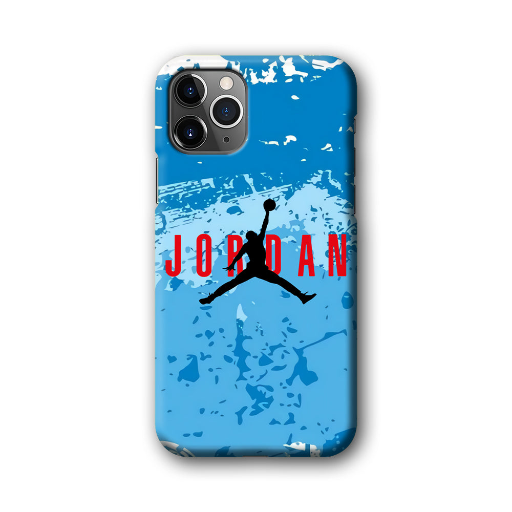 Air Jordan Blue Abstract iPhone 11 Pro Case