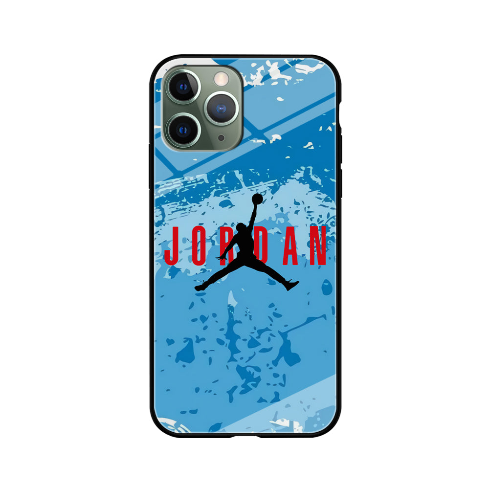 Air Jordan Blue Abstract iPhone 11 Pro Case