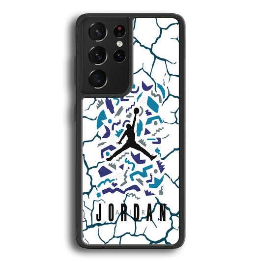 Air Jordan Break The Barrier Samsung Galaxy S21 Ultra Case - Carneyforia