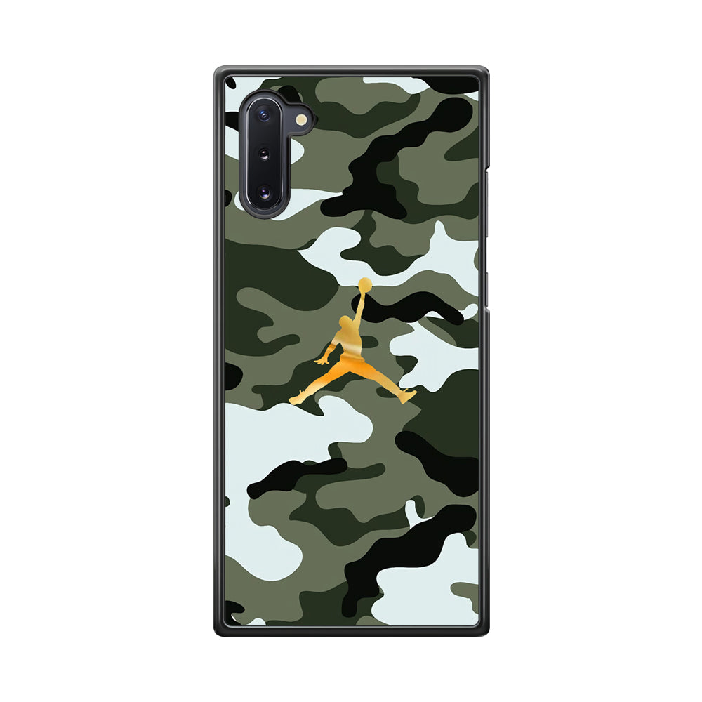 Air Jordan Camo Forest Beast Samsung Galaxy Note 10 Case