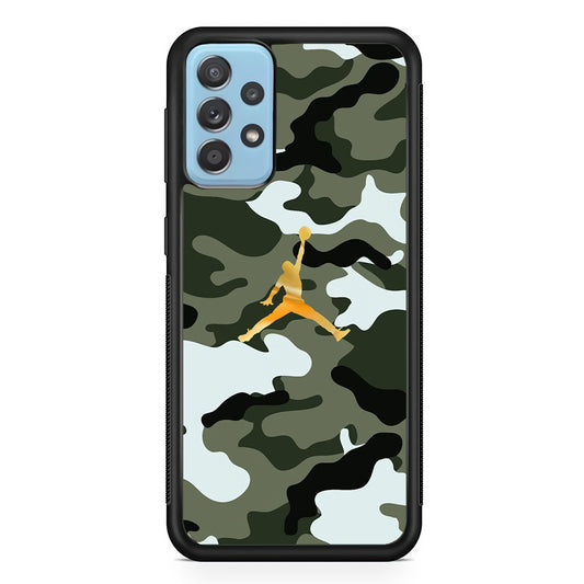 Air Jordan Camo Forest Beast Samsung Galaxy A52 Case
