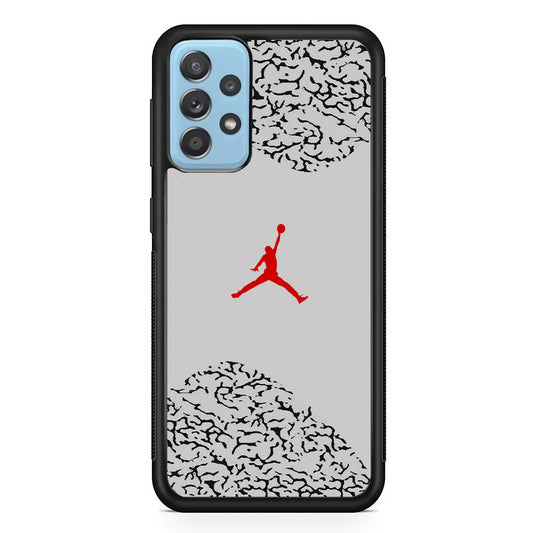 Air Jordan Cement Grey Samsung Galaxy A72 Case