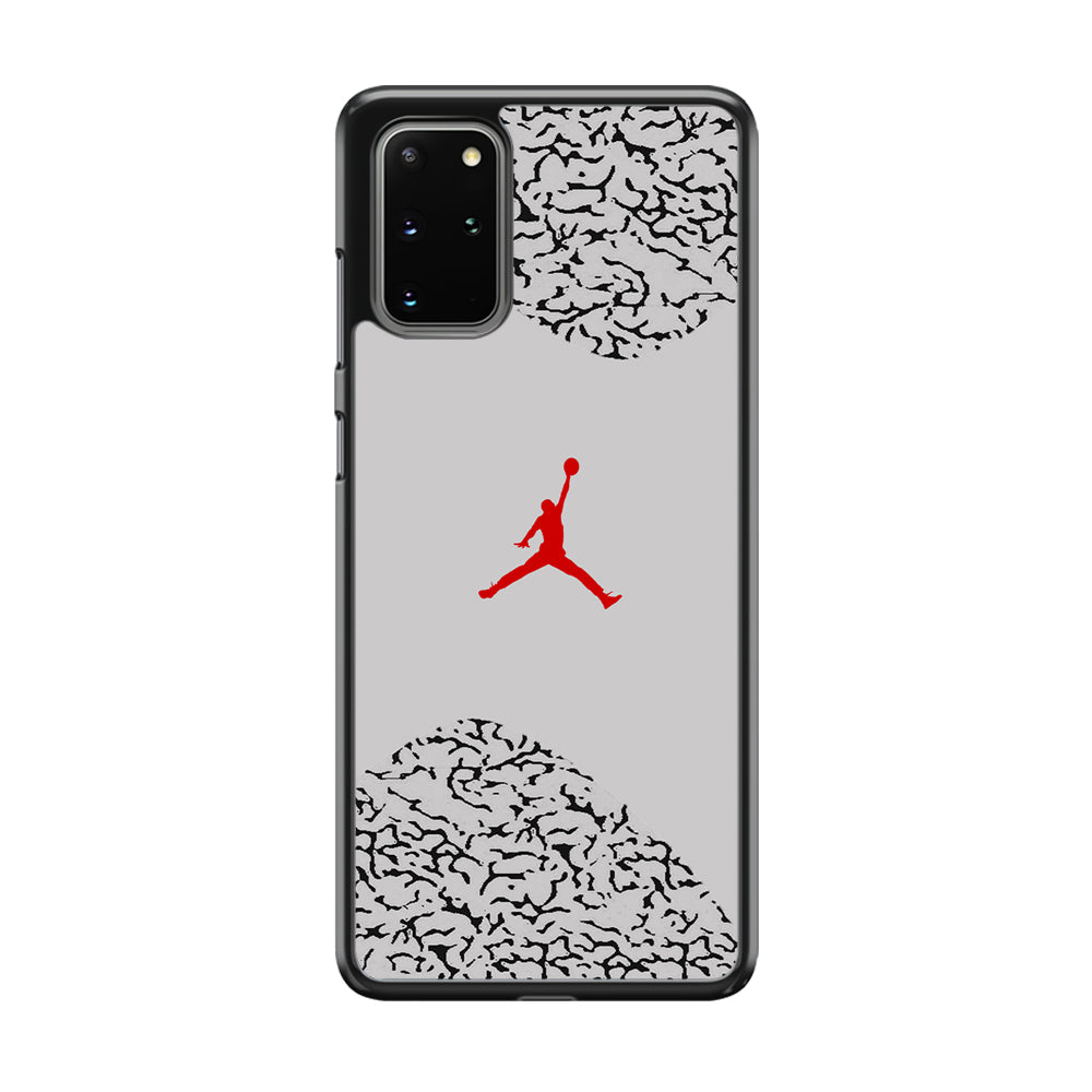 Air Jordan Cement Grey Samsung Galaxy S20 Plus Case