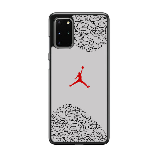 Air Jordan Cement Grey Samsung Galaxy S20 Plus Case