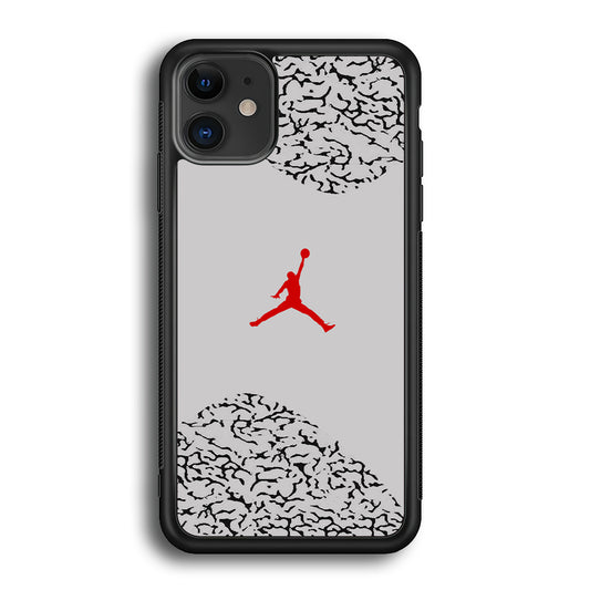 Air Jordan Cement Grey iPhone 12 Case