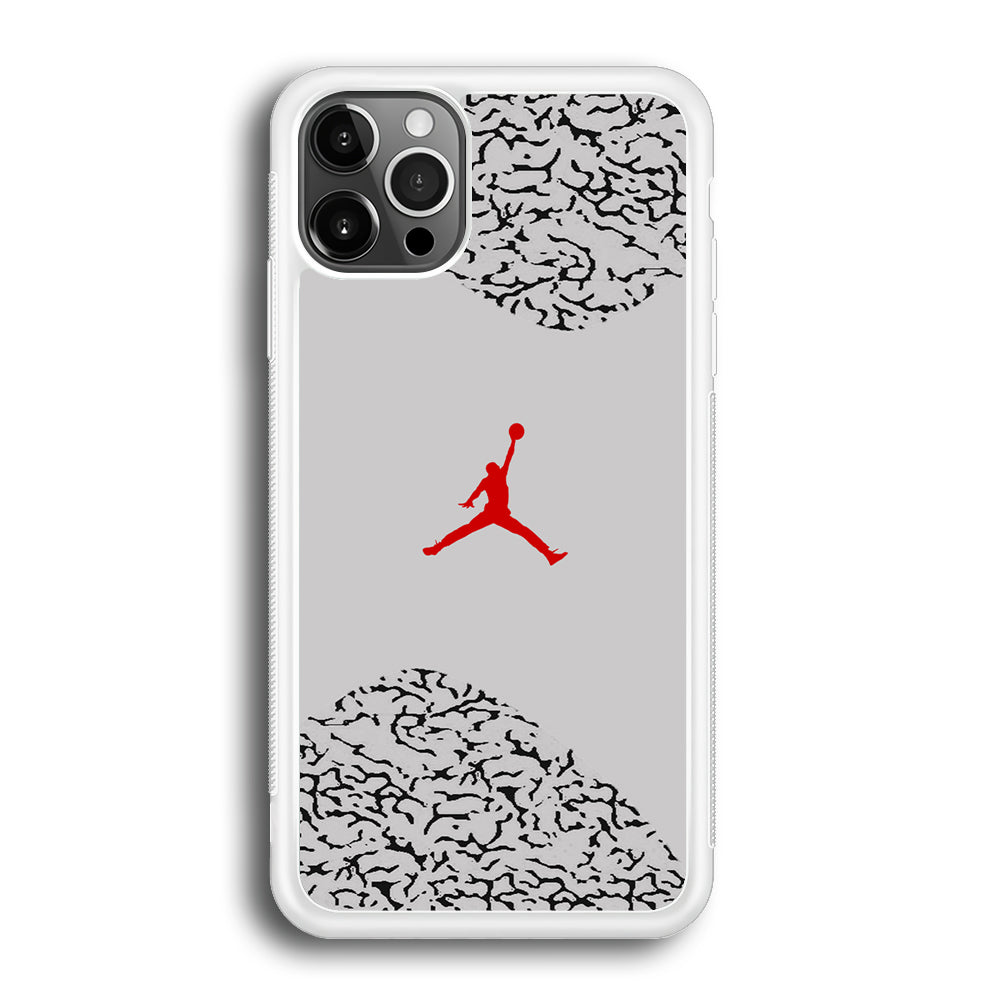 Air Jordan Cement Grey iPhone 12 Pro Max Case