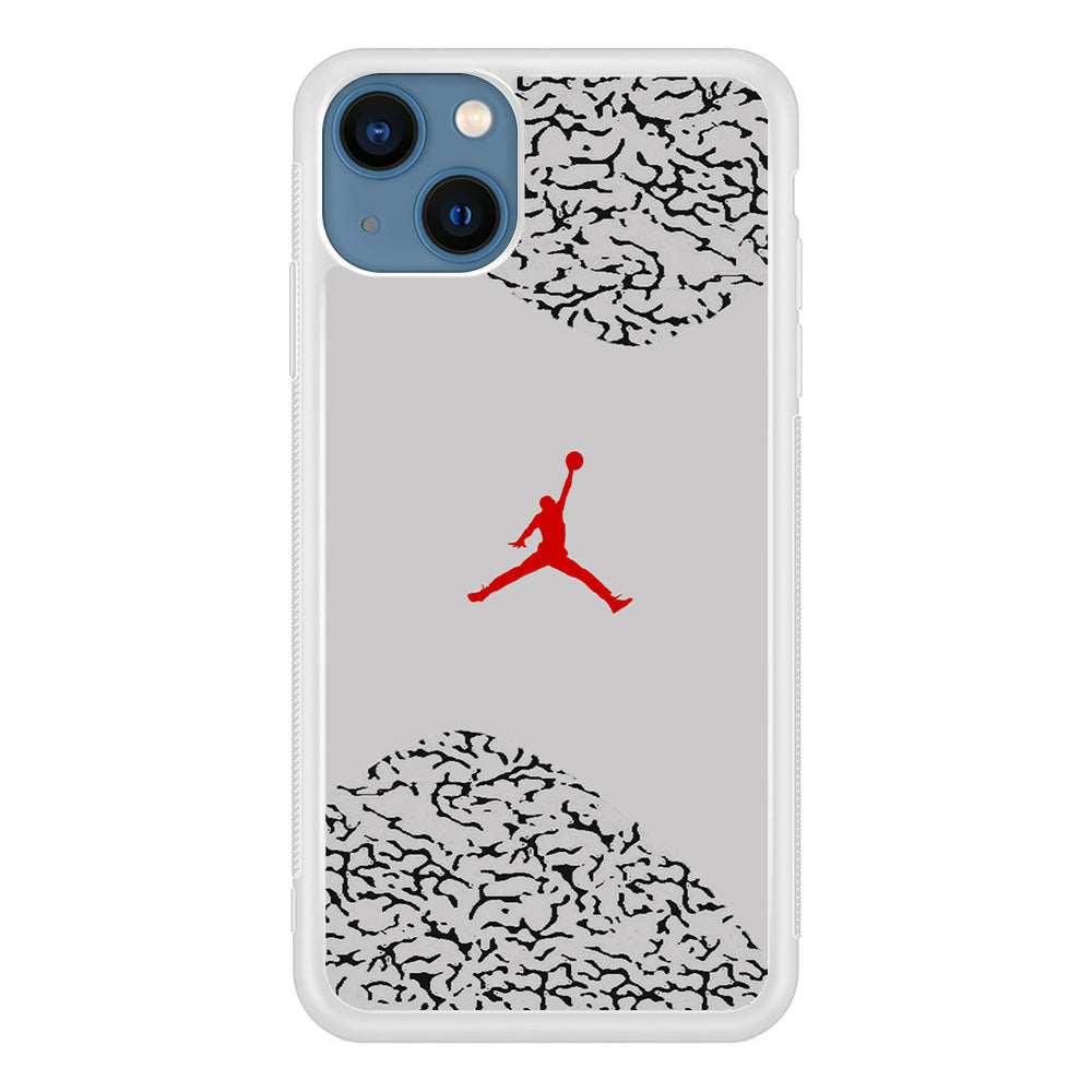 Air Jordan Cement Grey iPhone 13 Case