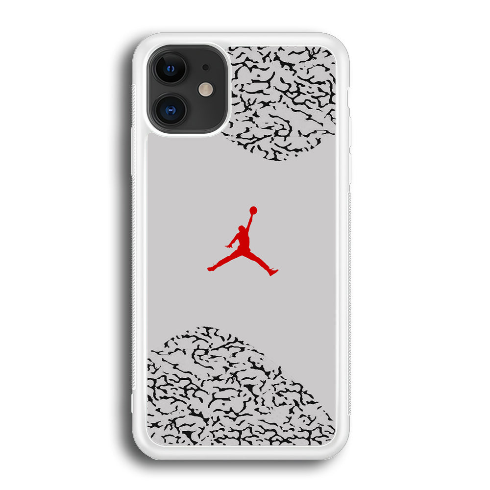 Air Jordan Cement Grey iPhone 12 Case