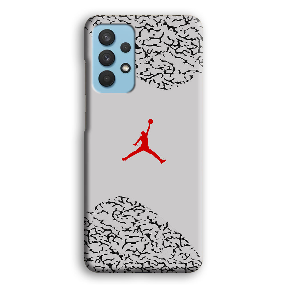 Air Jordan Cement Grey Samsung Galaxy A32 Case