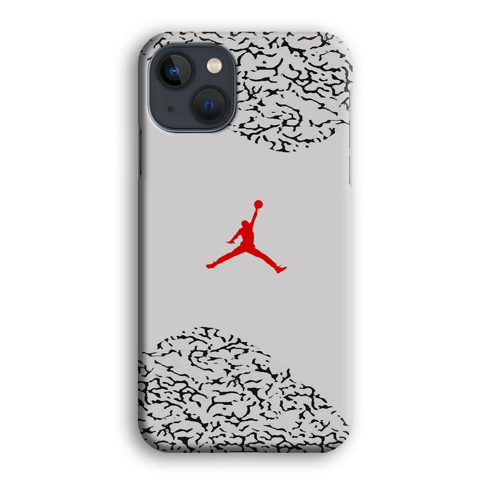 Air Jordan Cement Grey iPhone 13 Case