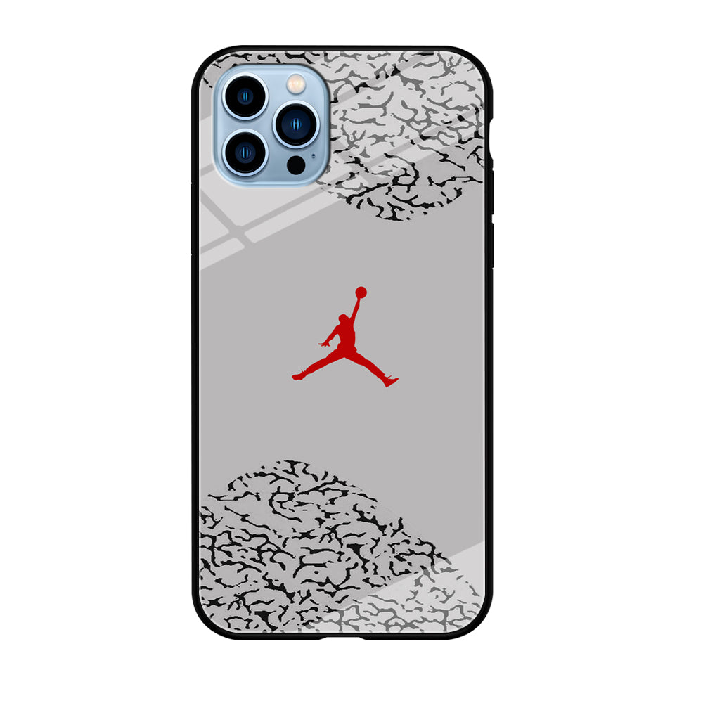 Air Jordan Cement Grey iPhone 12 Pro Max Case