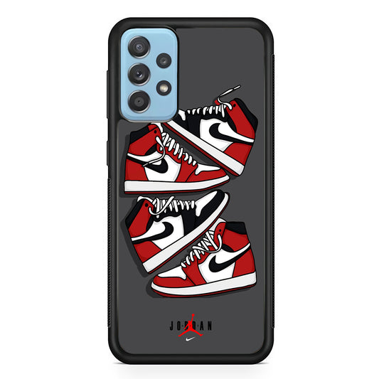 Air Jordan Circle of Teamplay Samsung Galaxy A72 Case