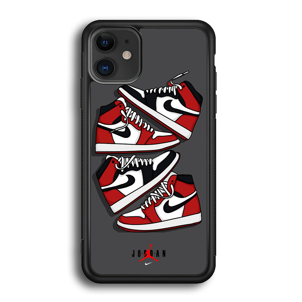 Air Jordan Circle of Teamplay iPhone 12 Case