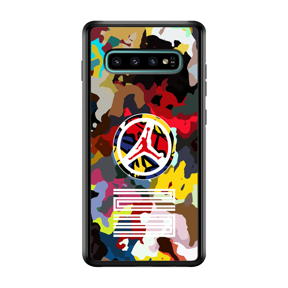 Air Jordan Colorful Way Samsung Galaxy S10 Plus Case