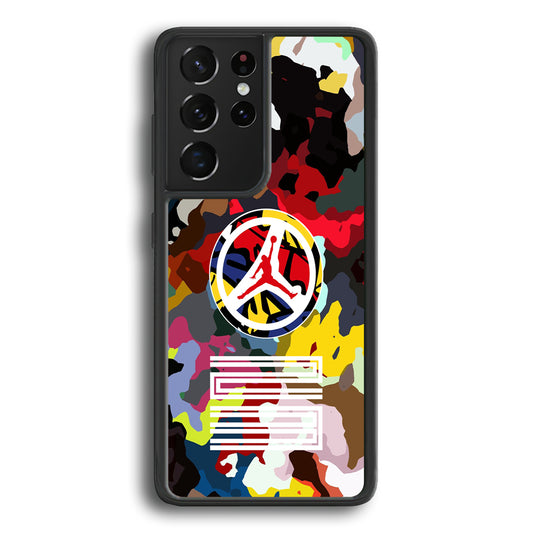 Air Jordan Colorful Way Samsung Galaxy S21 Ultra Case - Carneyforia