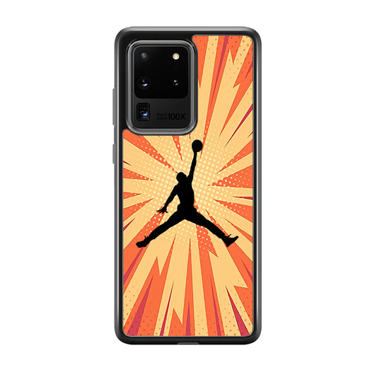 Air Jordan Comic Effect Samsung Galaxy S20 Ultra Case