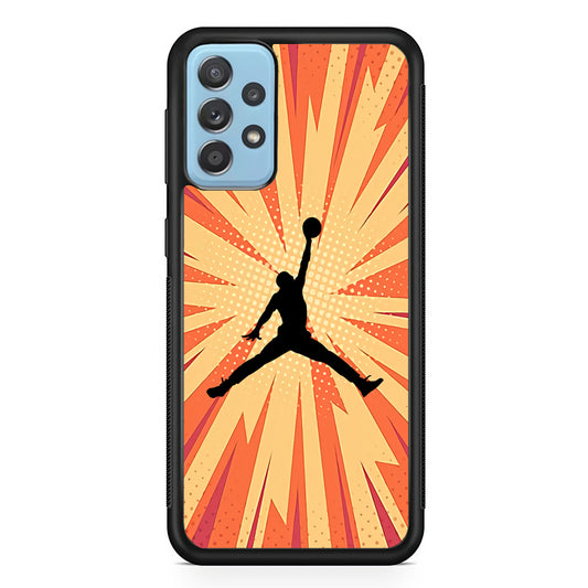 Air Jordan Comic Effect Samsung Galaxy A52 Case
