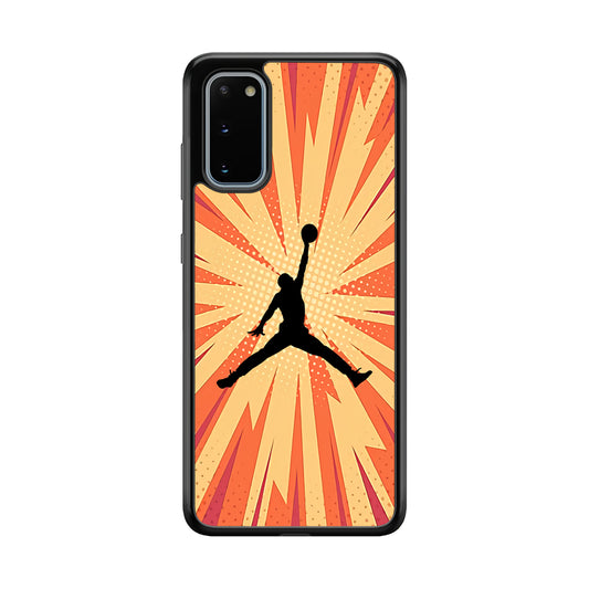 Air Jordan Comic Effect Samsung Galaxy S20 Case