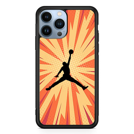 Air Jordan Comic Effect iPhone 13 Pro Max Case