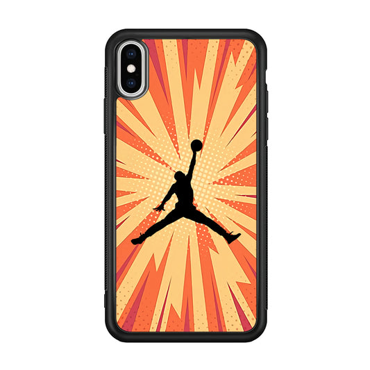Air Jordan Comic Effect iPhone XS MAX Case