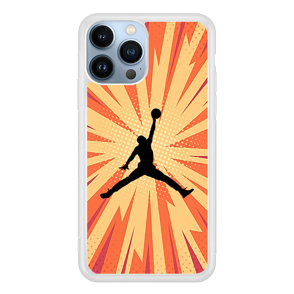 Air Jordan Comic Effect iPhone 13 Pro Max Case