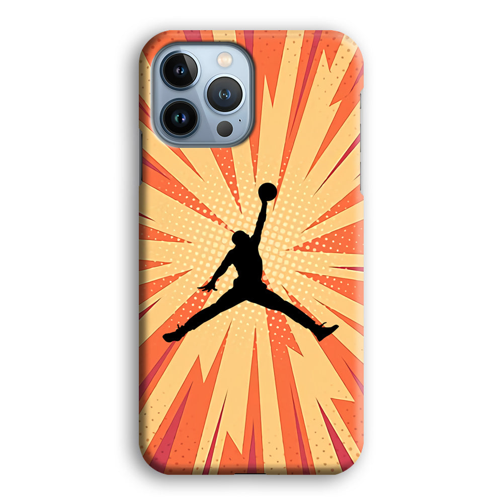 Air Jordan Comic Effect iPhone 13 Pro Max Case