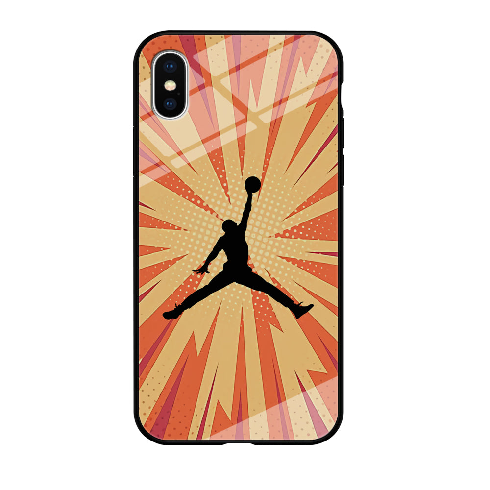 Air Jordan Comic Effect iPhone X Case