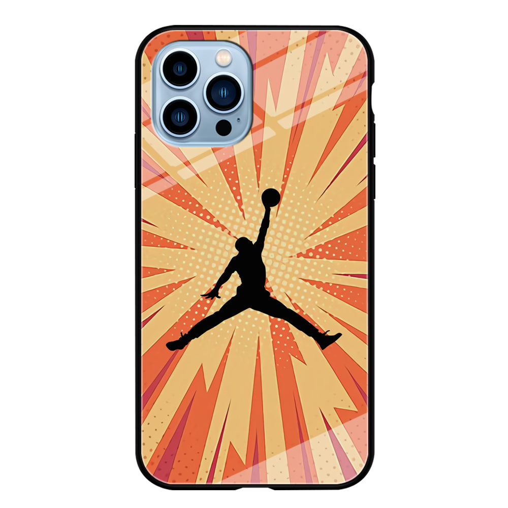 Air Jordan Comic Effect iPhone 13 Pro Max Case