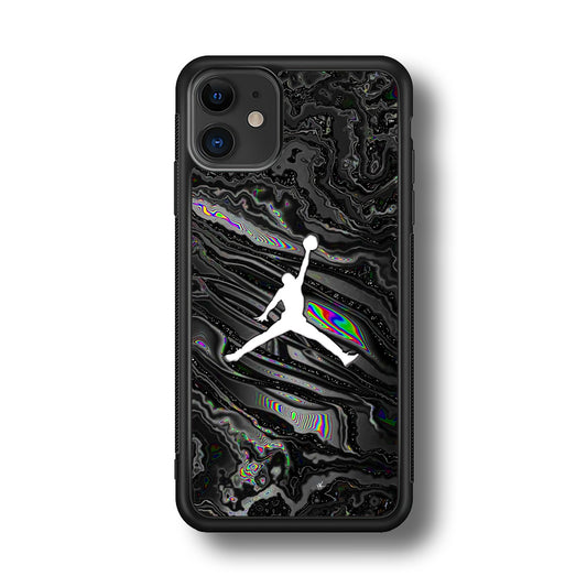 Air Jordan Dark Grey Marble iPhone 11 Case