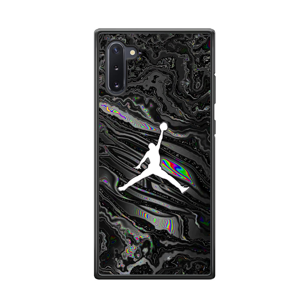 Air Jordan Dark Grey Marble Samsung Galaxy Note 10 Case