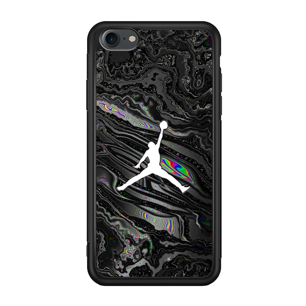 Air Jordan Dark Grey Marble iPhone 8 Case