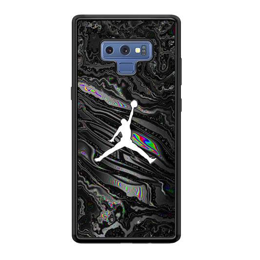 Air Jordan Dark Grey Marble Samsung Galaxy Note 9 Case