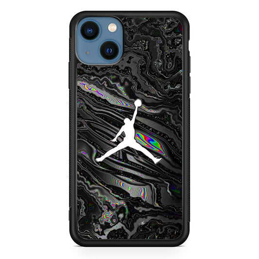 Air Jordan Dark Grey Marble iPhone 13 Case