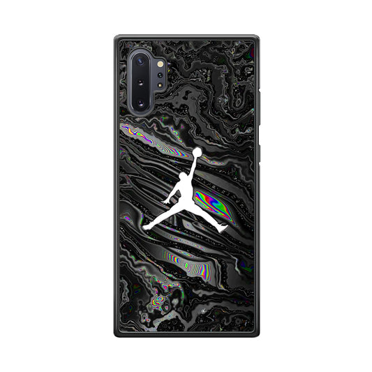 Air Jordan Dark Grey Marble Samsung Galaxy Note 10 Plus Case