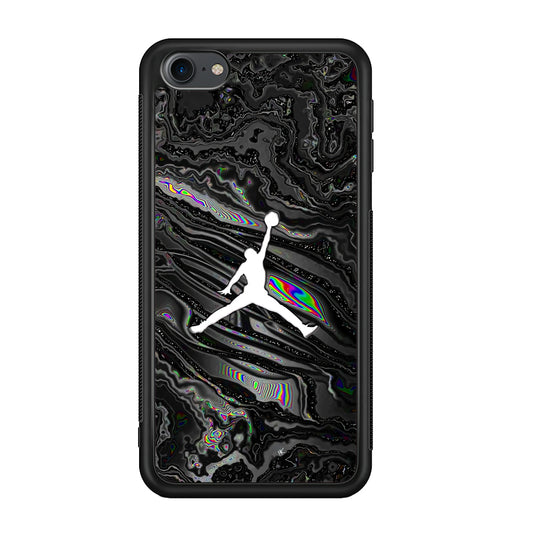Air Jordan Dark Grey Marble iPod Touch 6 Case - Carneyforia