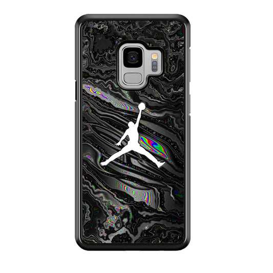 Air Jordan Dark Grey Marble Samsung Galaxy S9 Case
