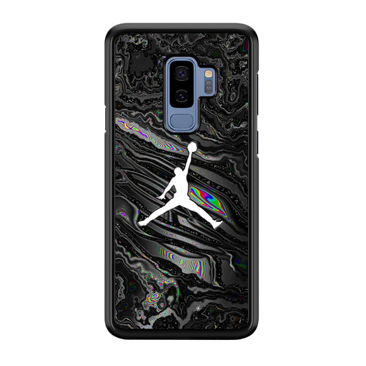 Air Jordan Dark Grey Marble Samsung Galaxy S9 Plus Case