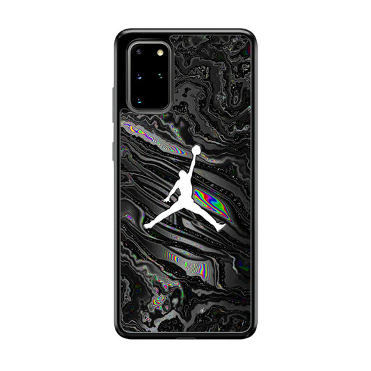 Air Jordan Dark Grey Marble Samsung Galaxy S20 Plus Case