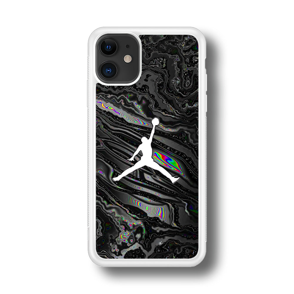 Air Jordan Dark Grey Marble iPhone 11 Case