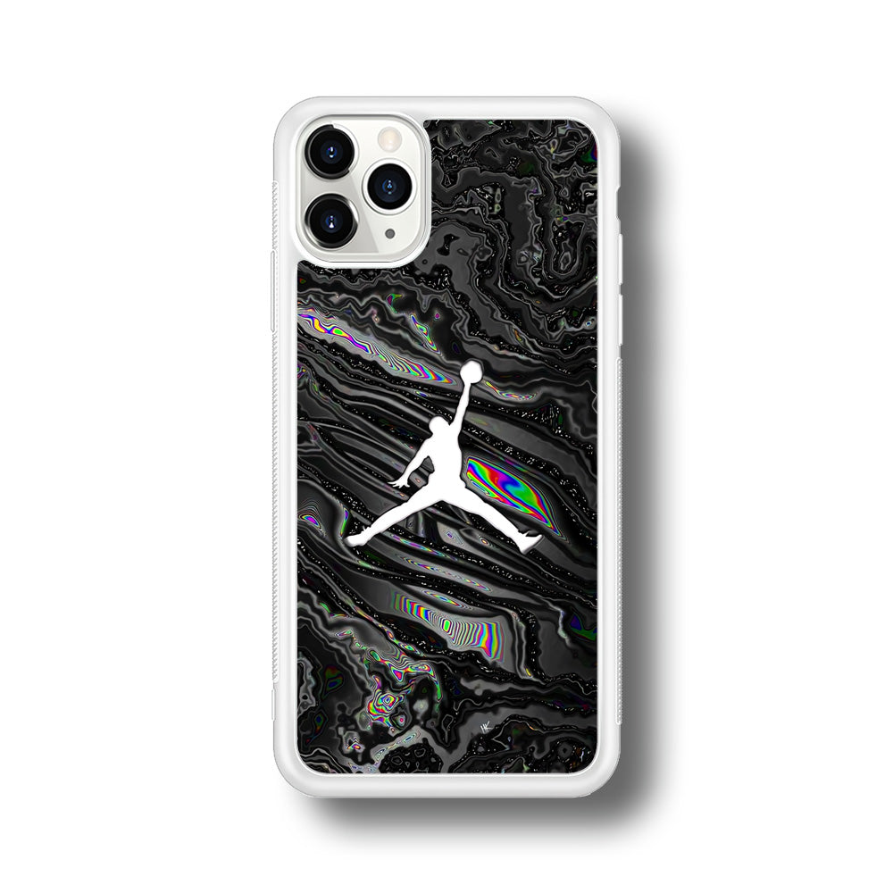 Air Jordan Dark Grey Marble iPhone 11 Pro Case