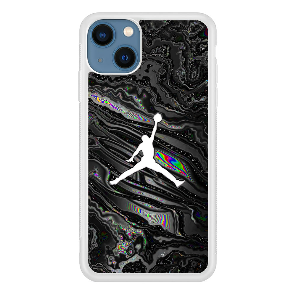 Air Jordan Dark Grey Marble iPhone 13 Case