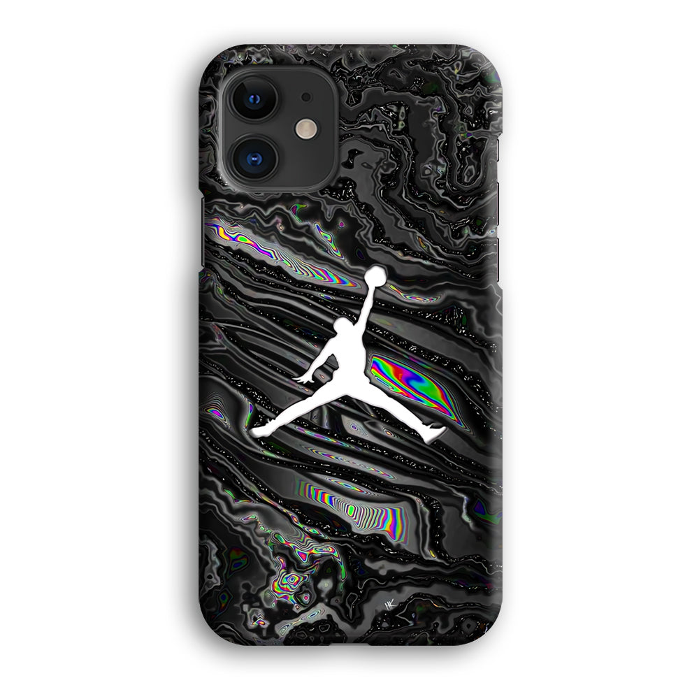 Air Jordan Dark Grey Marble iPhone 12 Case