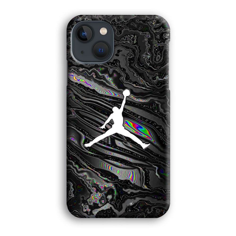 Air Jordan Dark Grey Marble iPhone 13 Case