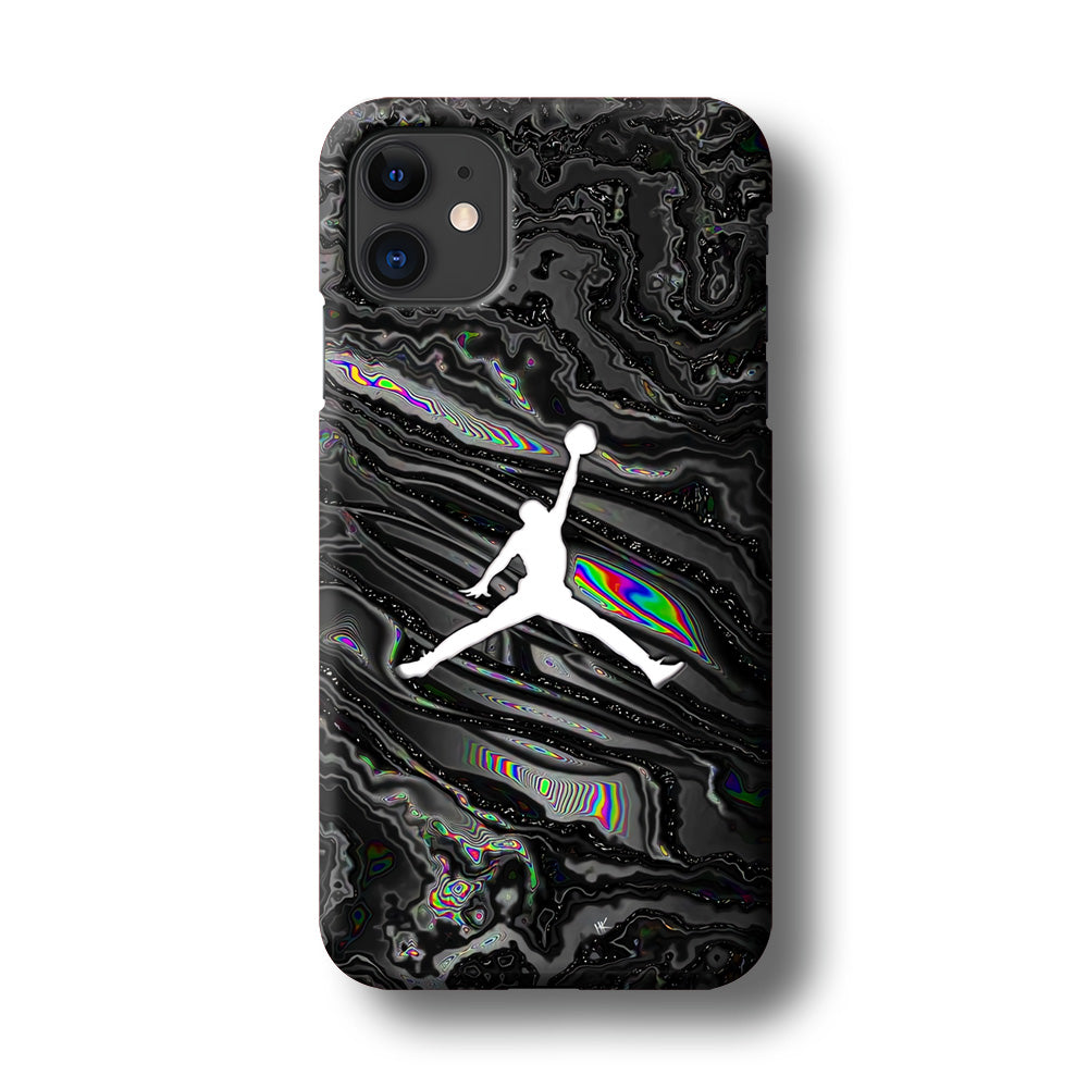 Air Jordan Dark Grey Marble iPhone 11 Case