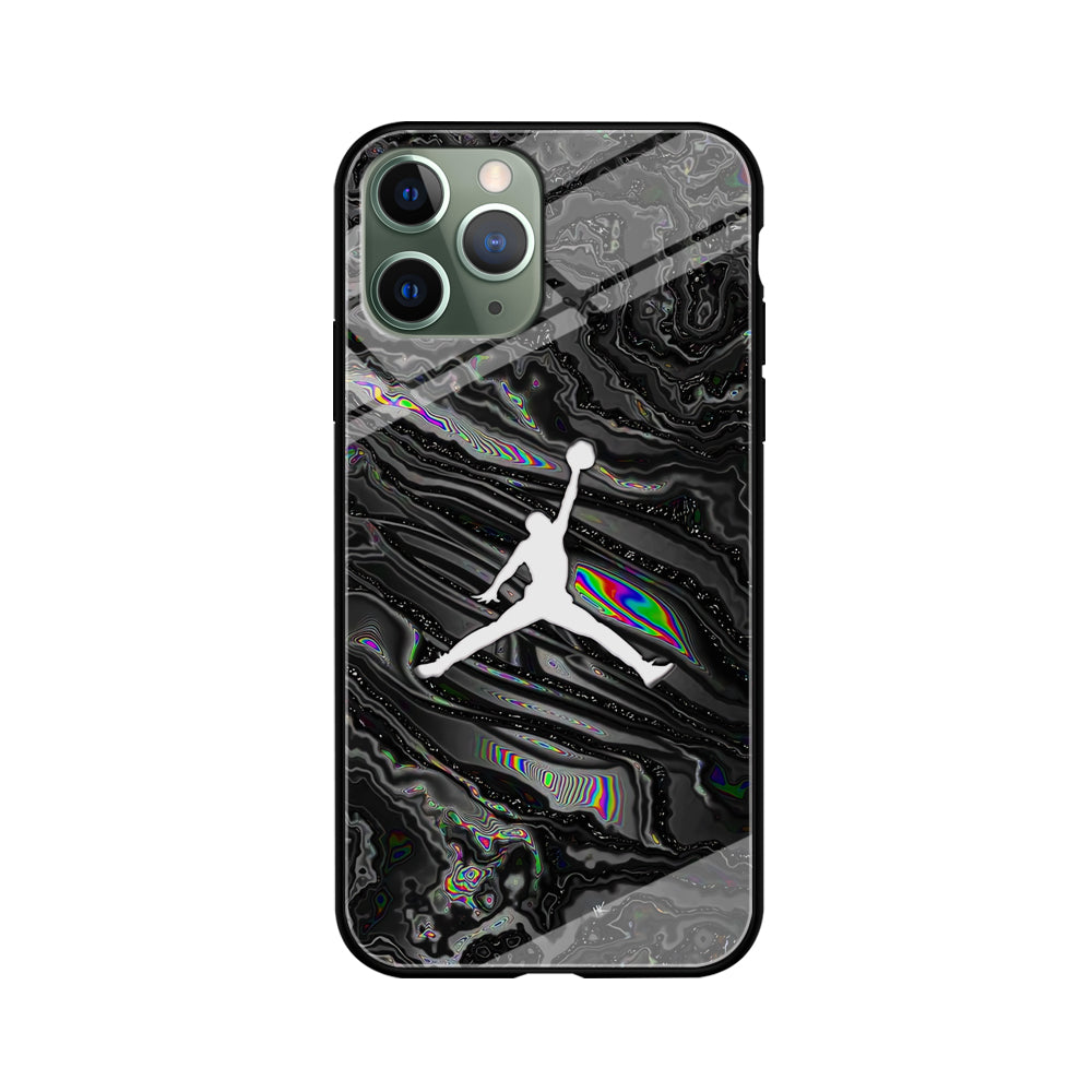 Air Jordan Dark Grey Marble iPhone 11 Pro Case