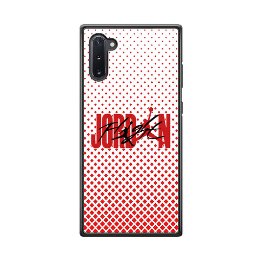 Air Jordan Diamond Shape Gradation Samsung Galaxy Note 10 Case