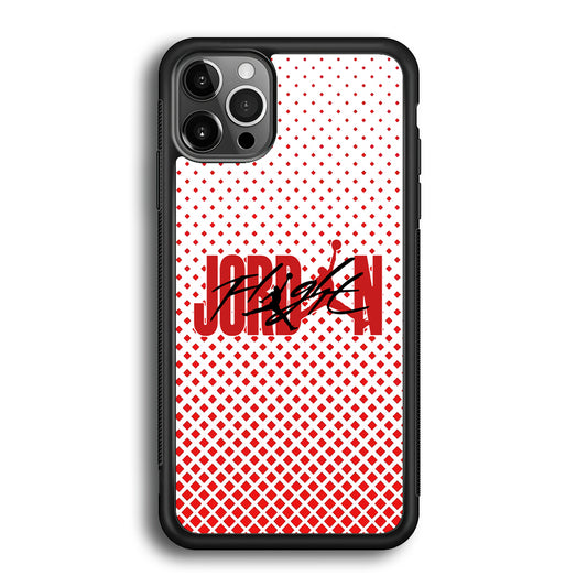 Air Jordan Diamond Shape Gradation iPhone 12 Pro Case