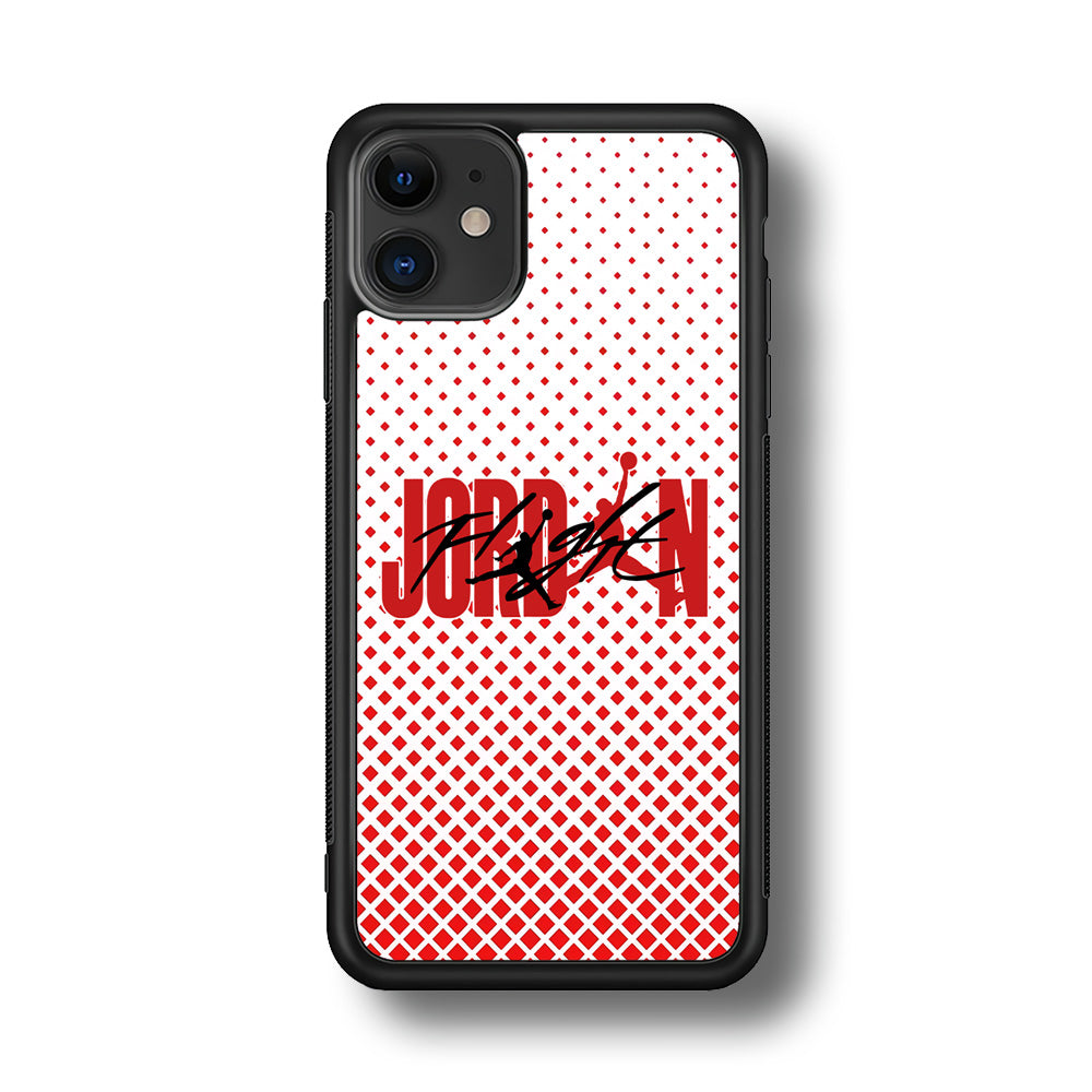 Air Jordan Diamond Shape Gradation iPhone 11 Case