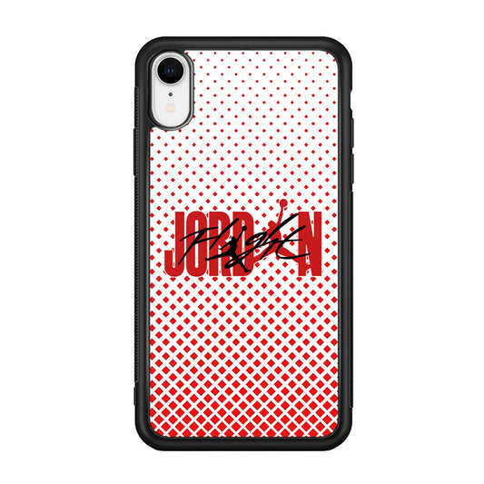 Air Jordan Diamond Shape Gradation iPhone XR Case